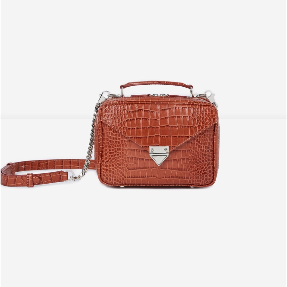 NEW THE KOOPLES PARIS MEDIUM RED BARBARA BAG IN LEATHER